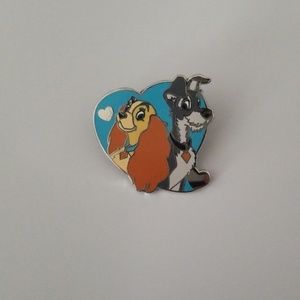 Disney Lady and the Tramp Pin